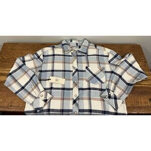 Women’s Idyllwind Flannel Plaid Button Up Shirt M Western Cotton Miranda Lambert